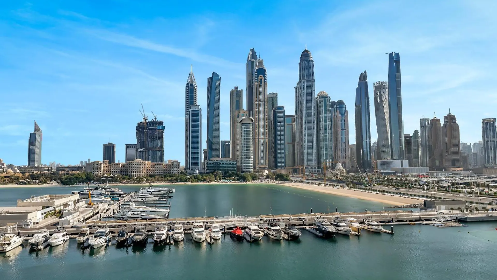 Chic 1 Bedroom On Private Beach In Dubai Harbour 0*,